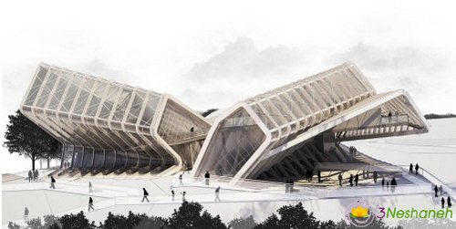 طراحی مجتمع رسانه ها در قلب تهران 